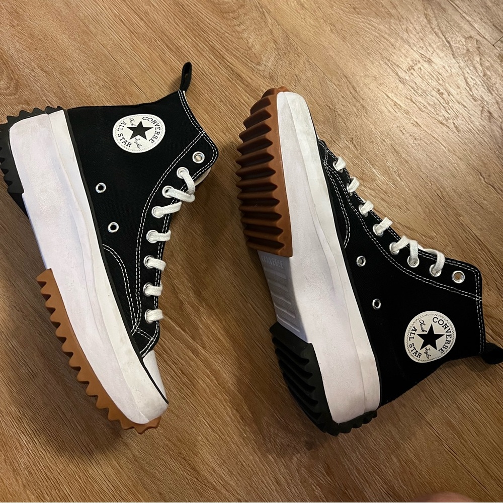 CONVERSE RUN STAR HIGH TOP PLATFORM SNEAKER SIZE 8Men 9.5WMNS